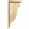 Ekena Millwork Alpine Rough Sawn Corbel w/Backplate, Douglas Fir, 6"W x 8"D x 16"H COR06X08X16ALP01RDF - alternate 4